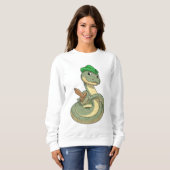 Sweatshirt Serpent avec épée (Devant entier)