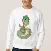 Sweatshirt Serpent avec Épée (Devant)