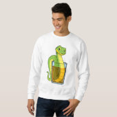 Sweatshirt Serpent avec jus (Devant entier)