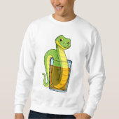 Sweatshirt Serpent avec jus (Devant)
