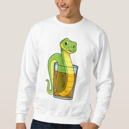 Sweatshirt Serpent avec jus (Devant)