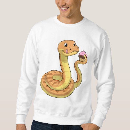 Sweatshirt Serpent avec Muffin (Devant)