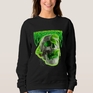 Sweatshirt Serpent crânien Vengeance - Triste Edgy Str Esthét
