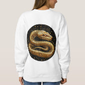 Sweatshirt Serpent doré (Dos)