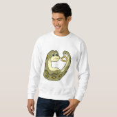 Sweatshirt Serpent en musique avec Triangle.PNG (Devant entier)