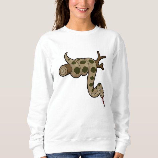 Sweatshirt Serpent sur branche (Devant)