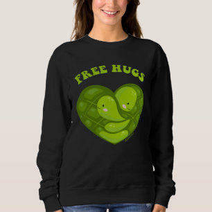 Sweatshirt Serre-moi Tortue Cœur Mer Amitié Amour Mignon Acc