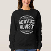 Sweatshirt Service Advisor Appreciation Job (Devant)
