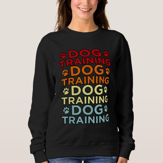 Sweatshirt Service de formation des chiens (Devant)