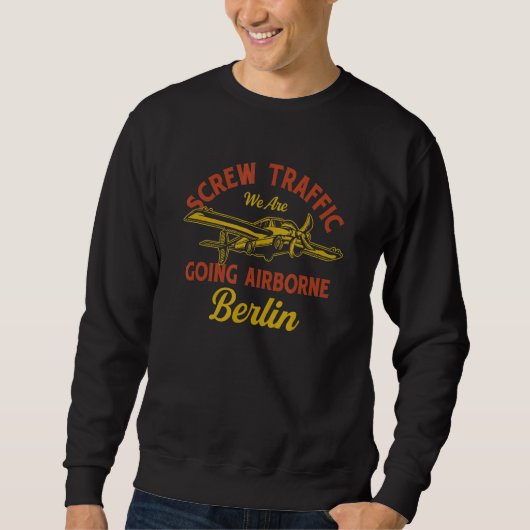 Sweatshirt Service des plaintes Berlin Humour (Devant)