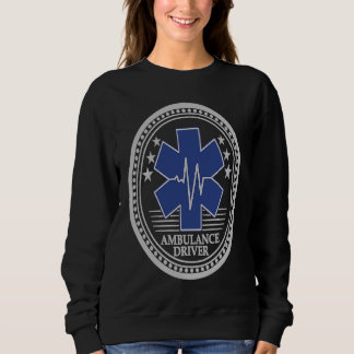 Sweatshirt Service d'urgence des conducteurs d'ambulance