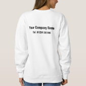 Sweatshirt Services de saisie de données de bureau (Dos)