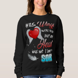 Sweatshirt Ses Ailes Étaient Prêtes Mais Mon Coeur N'Était Pa