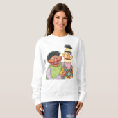 Sweatshirt Sesame Street Bert et Ernie Watercolor (Devant entier)