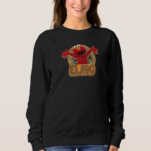 Sweatshirt Sesame Street Elmo Iron Premium (Devant)