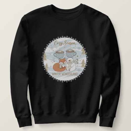 Sweatshirt Session cosy (Design devant)