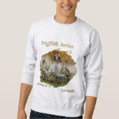 Sweatshirt Set anglais avec faisans, art (Devant)