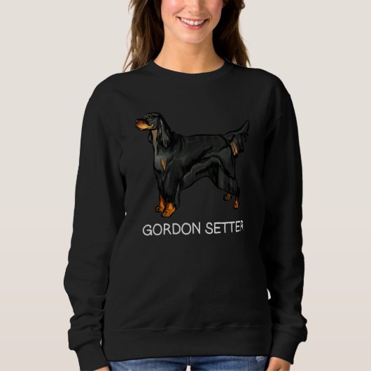 Sweatshirt Setter Gordon Chien Fou (Devant)