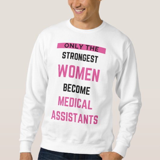 Sweatshirt Seules Les Femmes Les Plus Fortes Deviennent Adjoi (Devant)
