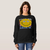 Sweatshirt Seventh Grade Smile Groovy Back To School 7th Grad (Devant entier)