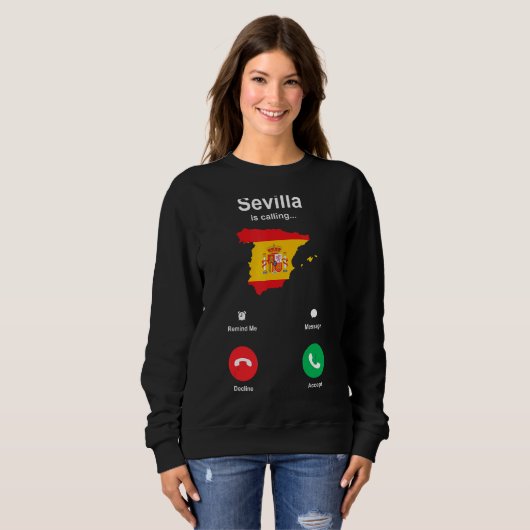 Sweatshirt Sevilla Appelle (Devant entier)