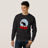 Sweatshirt Shake it Pooping Dog Globe (Devant entier)