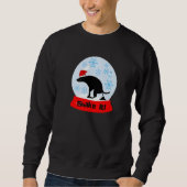 Sweatshirt Shake it Pooping Dog Globe (Devant)