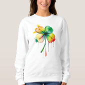 Sweatshirt shamrock (Devant)