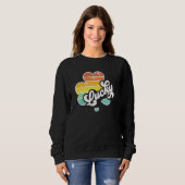 Sweatshirt Shamrock coloré Lucky (Devant entier)