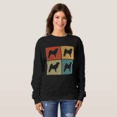 Sweatshirt Shar Pei Vintage  3 (Devant entier)