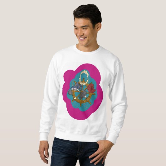 Sweatshirt Shark gym (Devant entier)