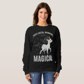 Sweatshirt Sheet Metal Workers Are Magical Unicorn Job Profes (Devant entier)