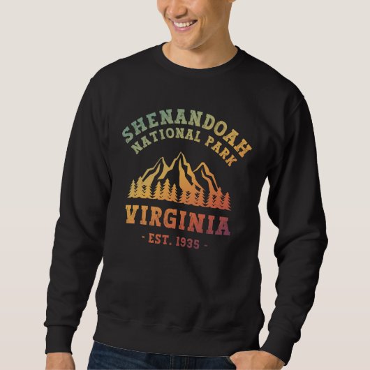 Sweatshirt Shenandoah National Park Virginia USA (Devant)