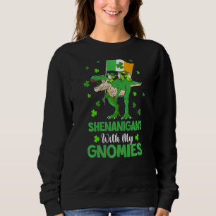 Sweatshirt Shenanigans avec mes filles Gnome de la Saint Patr