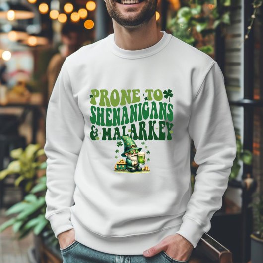 Sweatshirt Shenanigans de la Saint Patrick