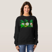 Sweatshirt Shenanigans Gnomes St Patrick S Day Cute Gnome Sh (Devant entier)