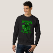 Sweatshirt Shenanigans & Malarkey Shamrock crâne St Patrick S (Devant entier)