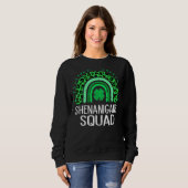 Sweatshirt Shenanigans Squad Irish St Patrick S Day Fu (Devant entier)