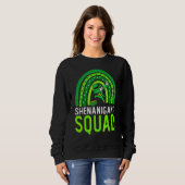 Sweatshirt Shenanigans Squad Irlandais drôle Saint Patrick's (Devant entier)