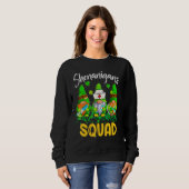 Sweatshirt Shenanigans Squad St Patricks Day Gnomes Nurse Ste (Devant entier)