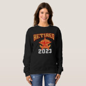 Sweatshirt Sheriff Retirement 2023 Law Enforcement (Devant entier)