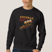 Sweatshirt Sherman Drad Texas Beer Tx Booze Alcool (Devant)