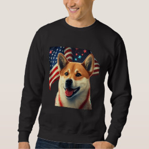 Sweatshirt Shiba Inu 14 juillet Shiba Inu États-Unis
