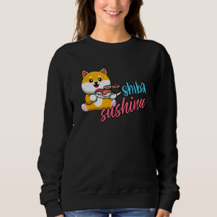 Sweatshirt Shiba Inu Chien japonais Akita Sushi Japonais Alim