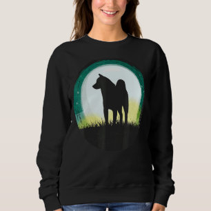 Sweatshirt Shiba Inu Chien Rétro 1