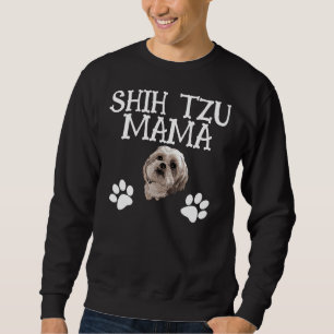 Sweatshirt Shih Tzu Mama Chien Idée Idéale Anima Fun Maman