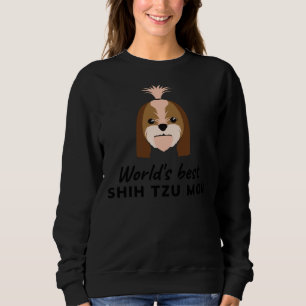 Sweatshirt Shih Tzu Mom Shih Tzu Propriétaire de mignonne Chi