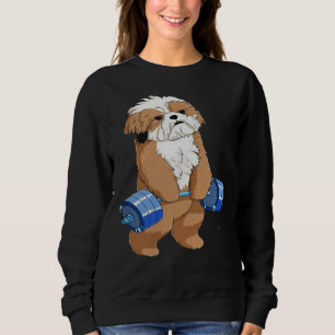 Sweatshirt Shih Tzu Poids Lifting Cute Shih Tzu Pour