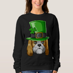 Sweatshirt Shih Tzu St Patrick S Day Irish Leprechaun Shih