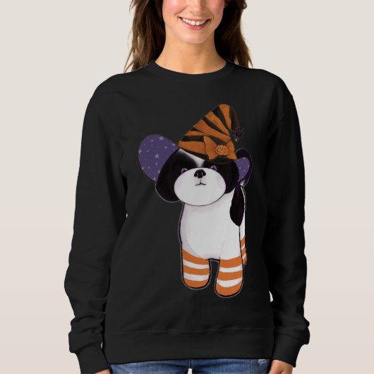 Sweatshirt Shih Tzu Witch (Devant)